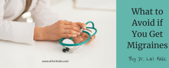 What to avoid with migraines