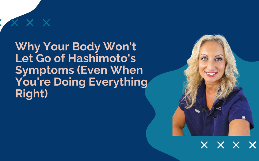 Dr. Lori Kalie discussing why the body holds onto Hashimoto's symptoms