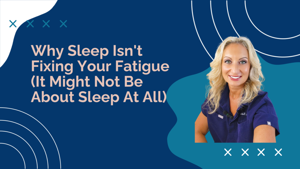 Dr. Lori Kalie explaining why am I so tired with Hashimoto's and mitochondrial dysfunction