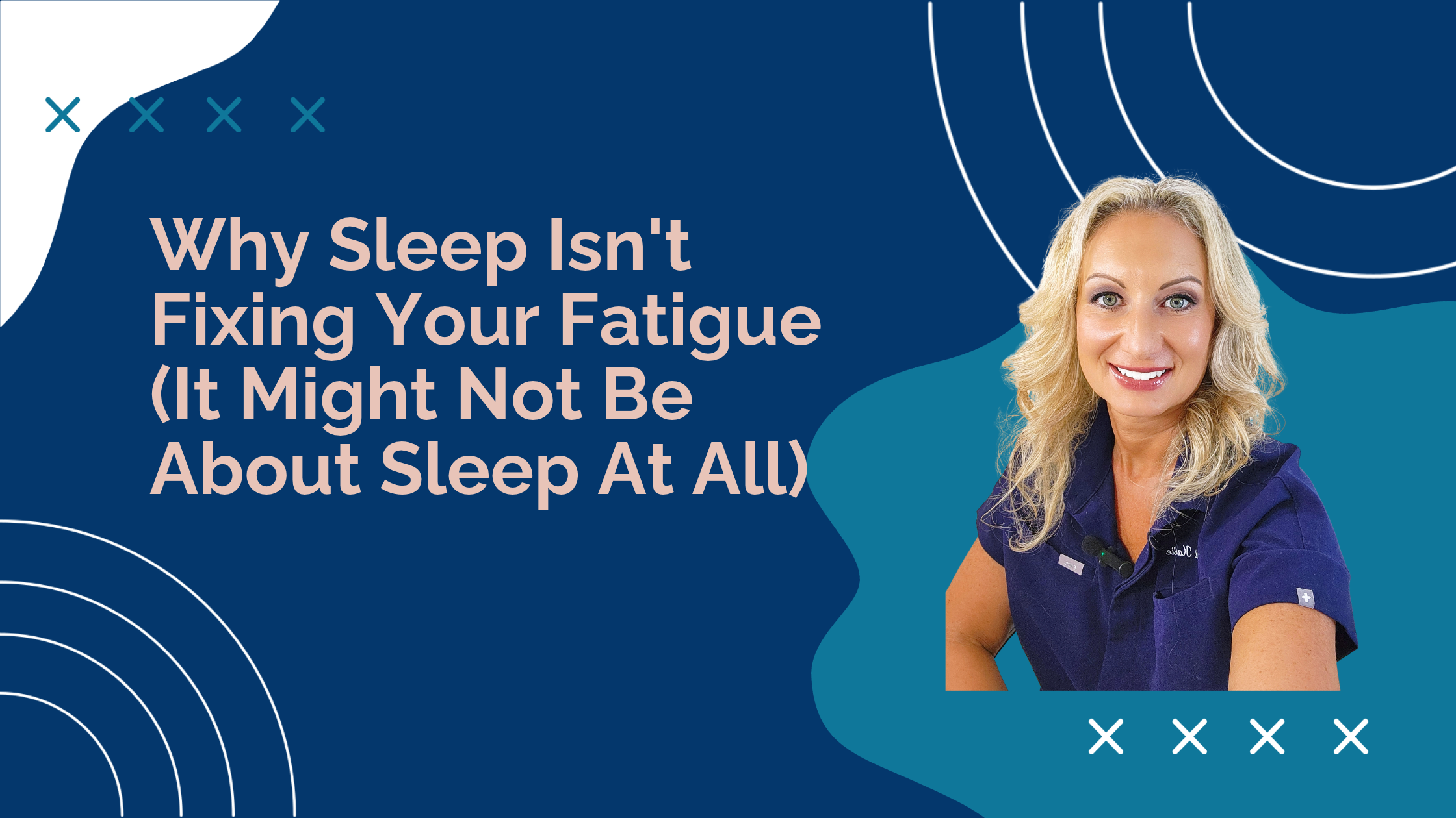 Dr. Lori Kalie explaining why am I so tired with Hashimoto's and mitochondrial dysfunction