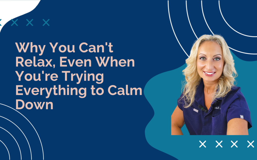Dr. Lori Kalie explaining why can't I relax with Hashimoto's and nervous system regulation