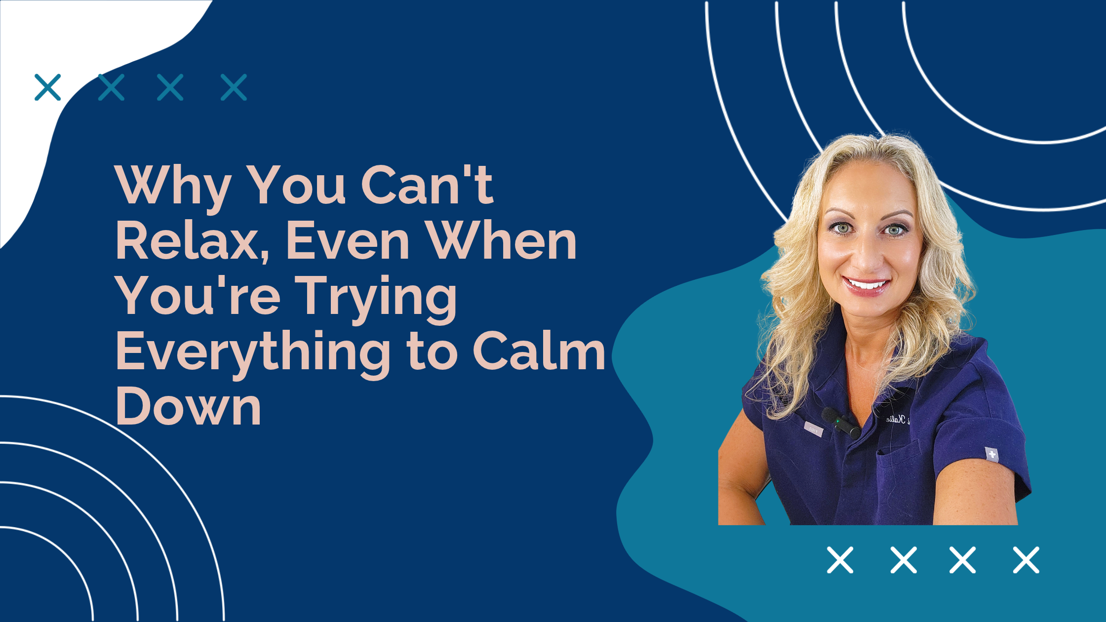 Dr. Lori Kalie explaining why can't I relax with Hashimoto's and nervous system regulation