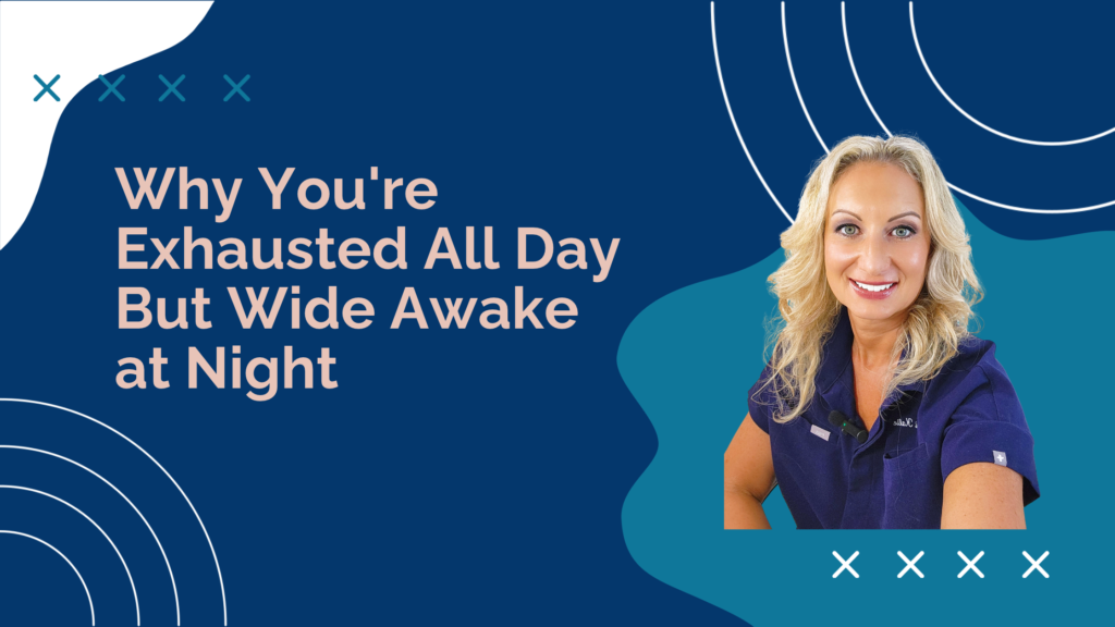 Dr. Lori Kalie explaining why you feel tired in the morning wired at night with Hashimoto's and circadian rhythm