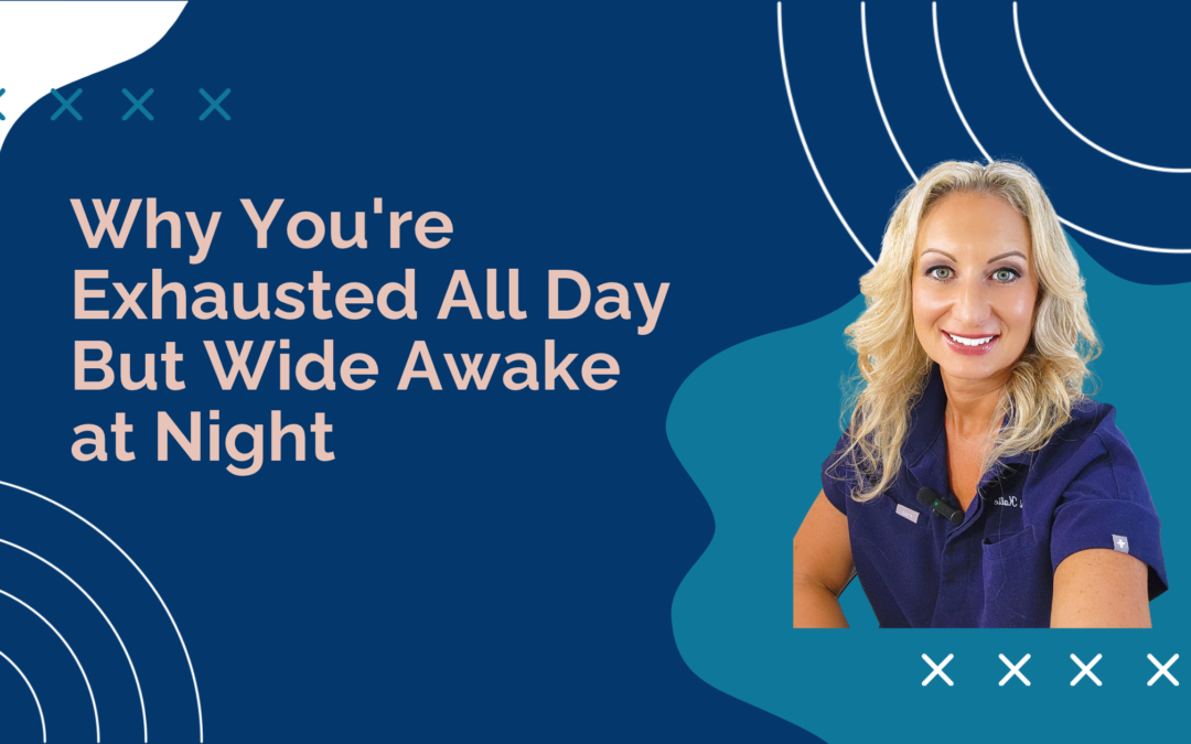 Dr. Lori Kalie explaining why you feel tired in the morning wired at night with Hashimoto's and circadian rhythm