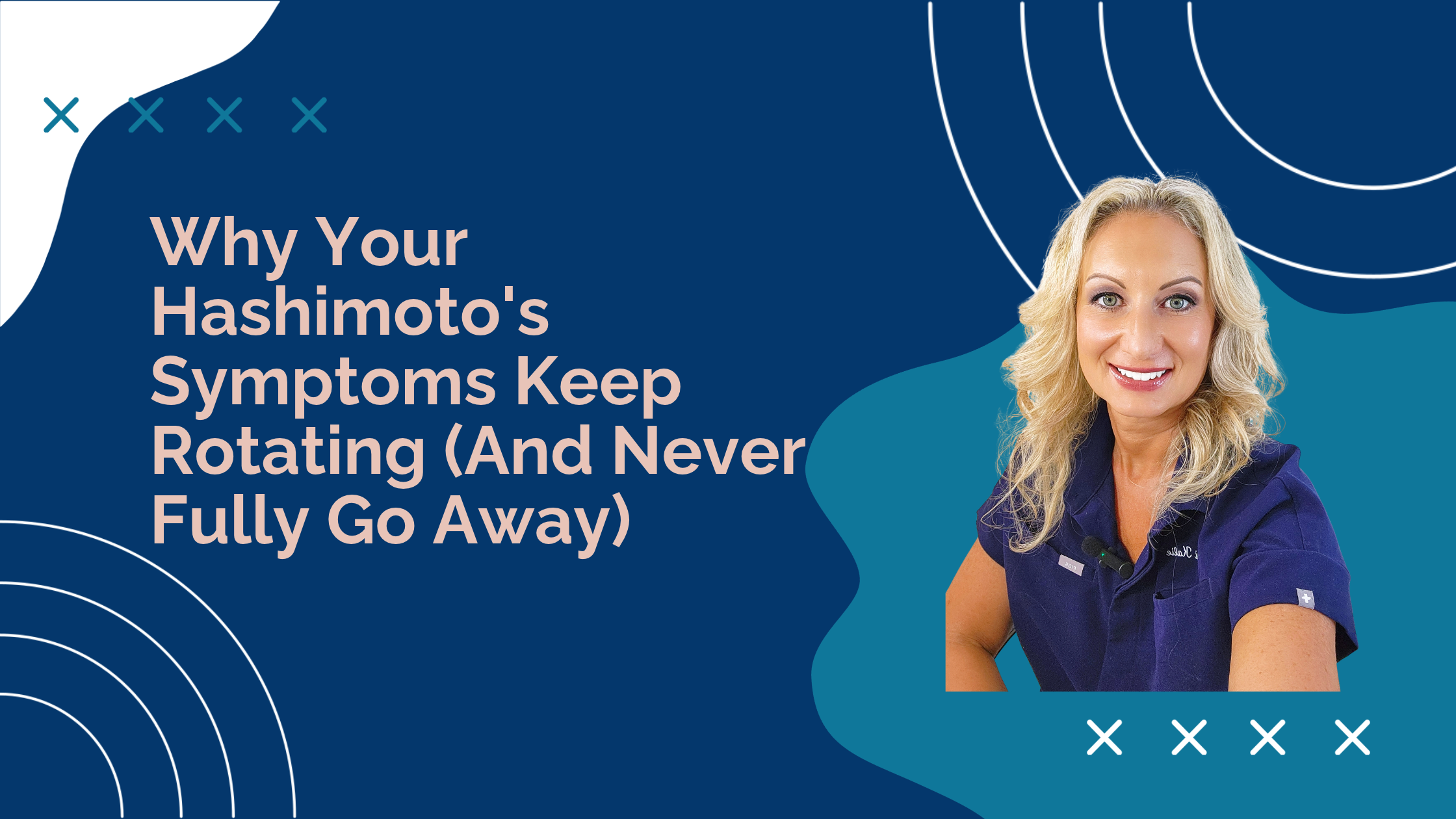 Dr. Lori Kalie explaining why do my Hashimoto's symptoms keep coming back and the chronic illness cycle